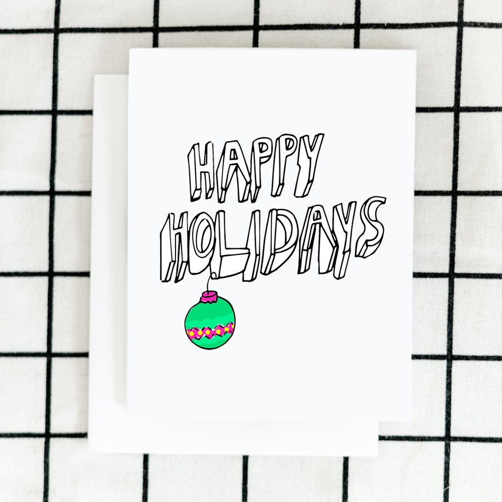 Happy Holidays Card