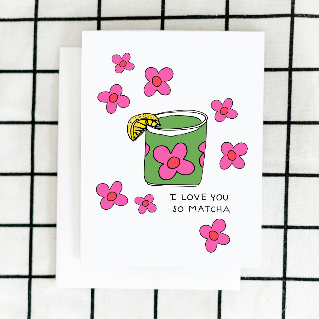 Matcha Love Card