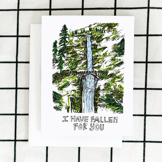 Fallen For You Card