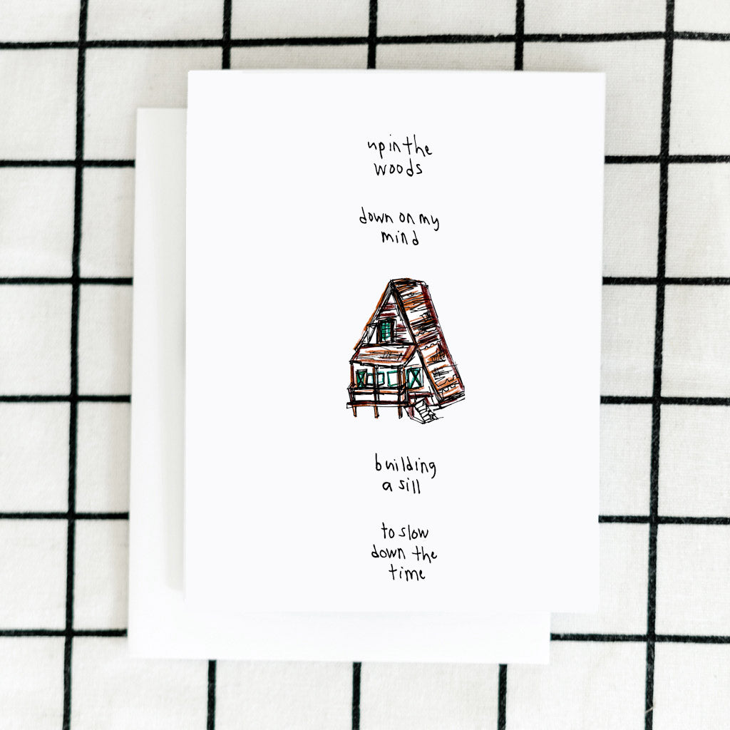 Up In The Woods Card