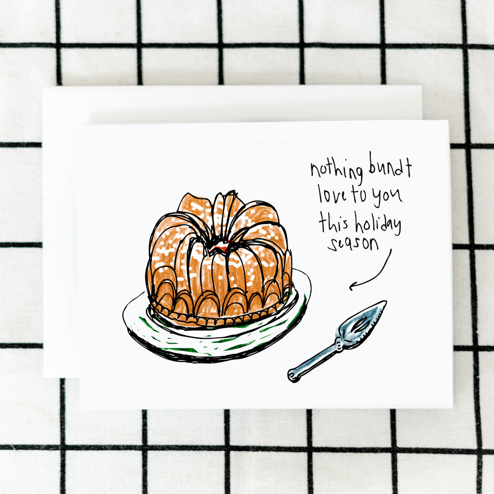 Bundt Cake Card