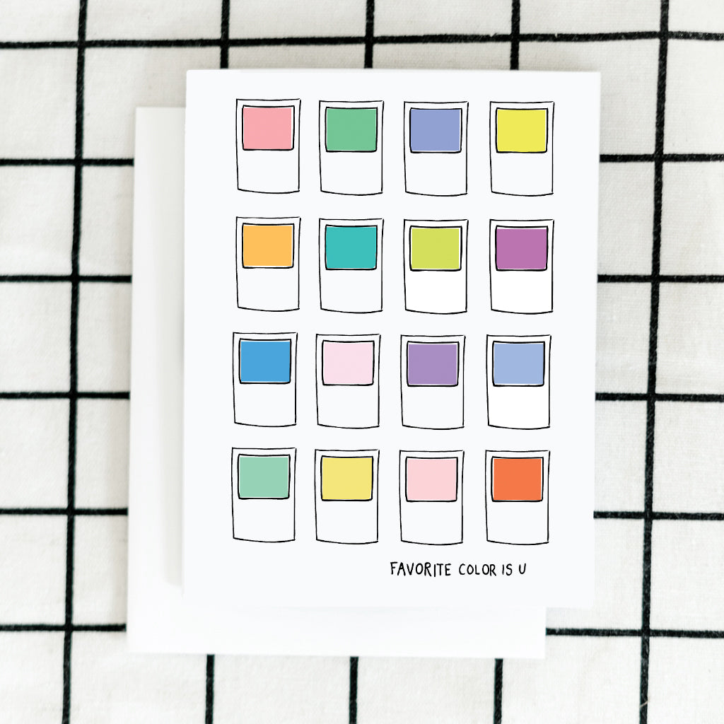 Favorite Color is You Card
