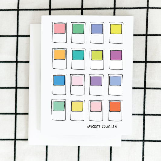 Favorite Color is You Card