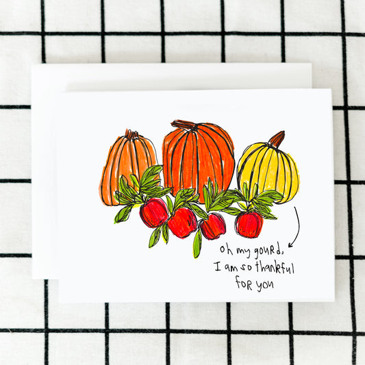 Oh My Gourd Card