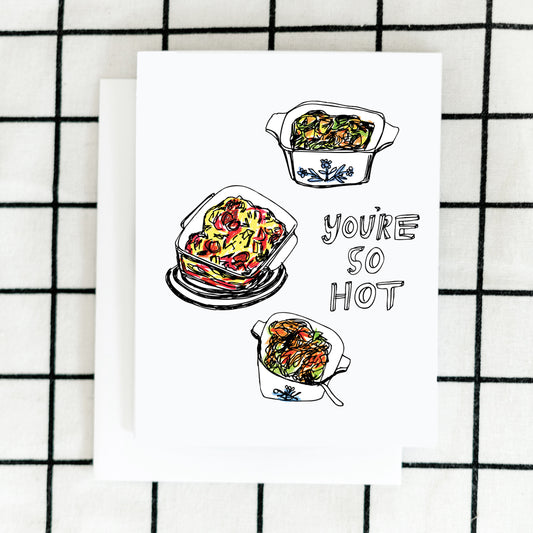 You're So Hot Card