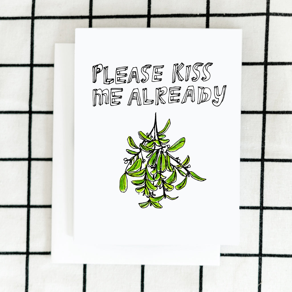 Mistletoe Card