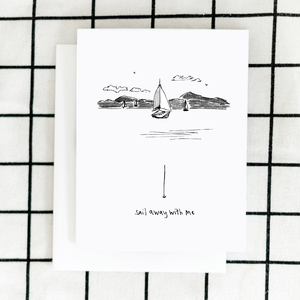 Sail Away Card
