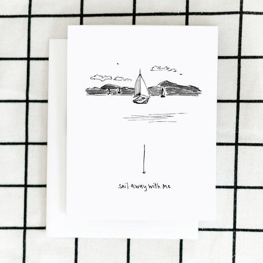 Sail Away Card