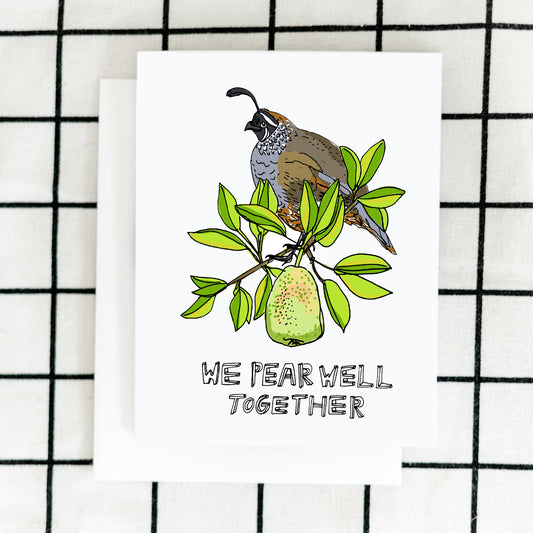 Pear Well Together Card