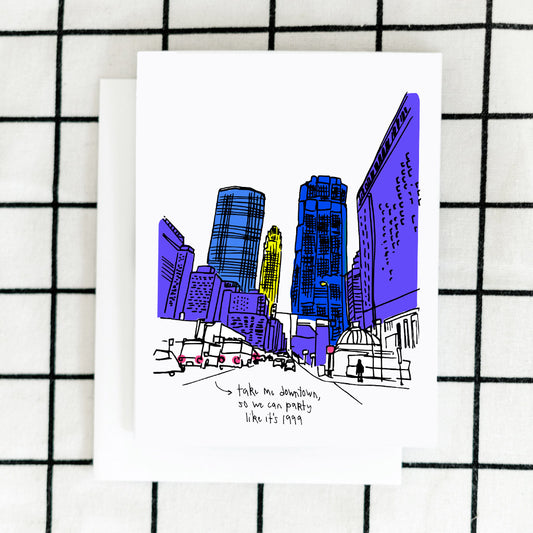 Downtown Card