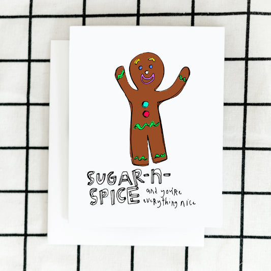 Gingerbread Person Card